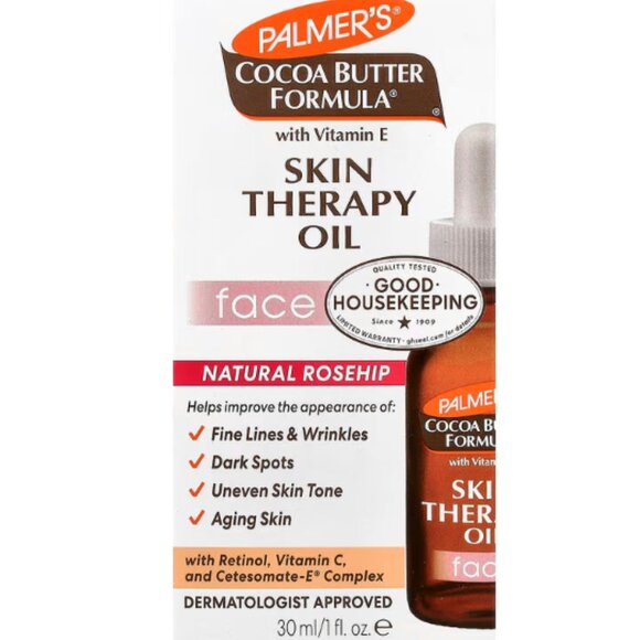 Palmer's Cocoa Butter Formula Rosehip Fragrance Skin Therapy Oil for Face - Picture 2 of 3